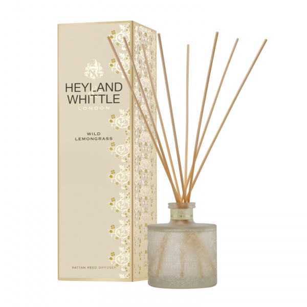 Heyland & Whittle Gold Classic Wild Lemongrass Reed Diffuser 200ml
